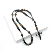 Chinoiserie Pendant Bead Necklace, 60cm