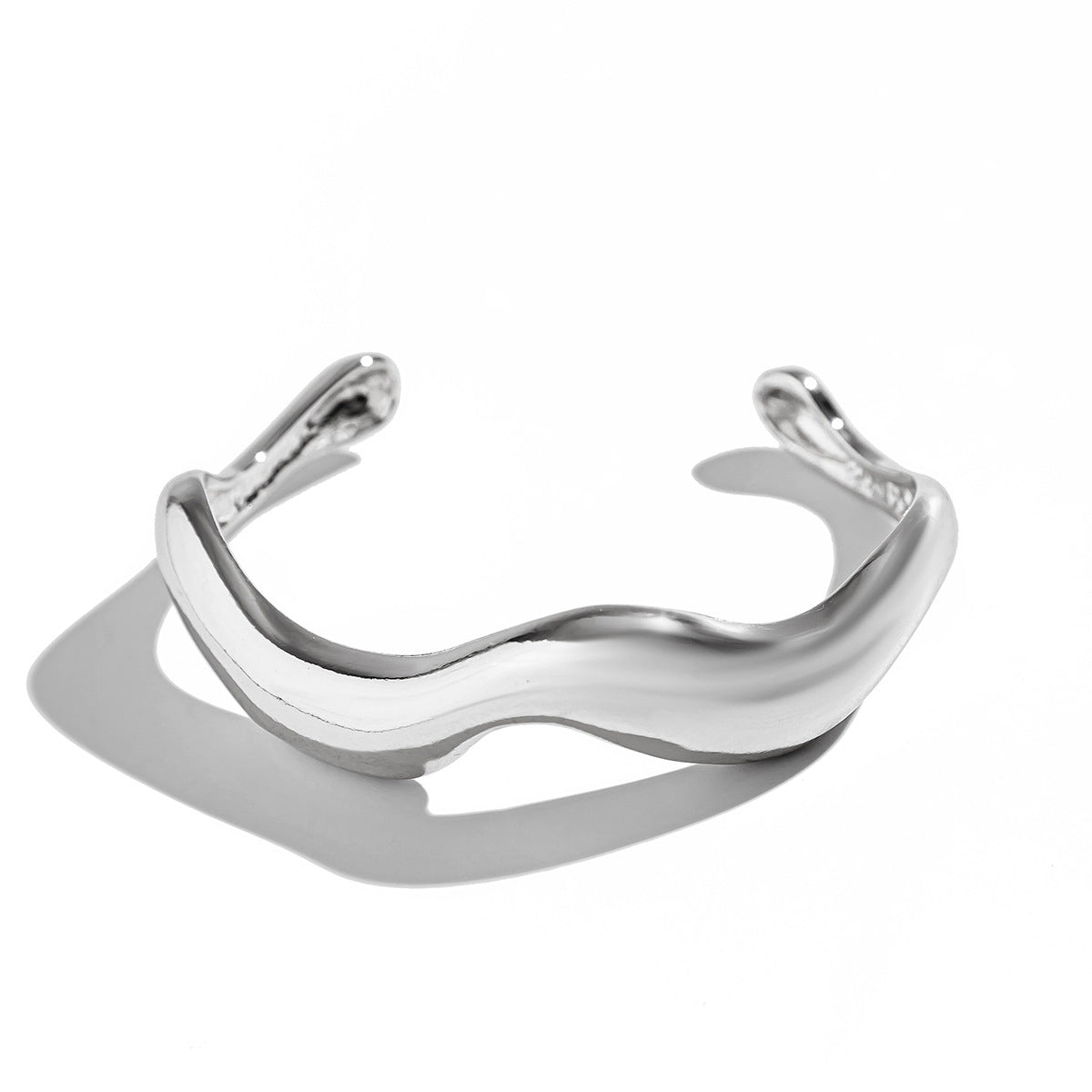 Irregular Solid Bangle