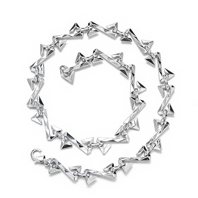 The Apex Chain | Geometric Alloy Plating Chain