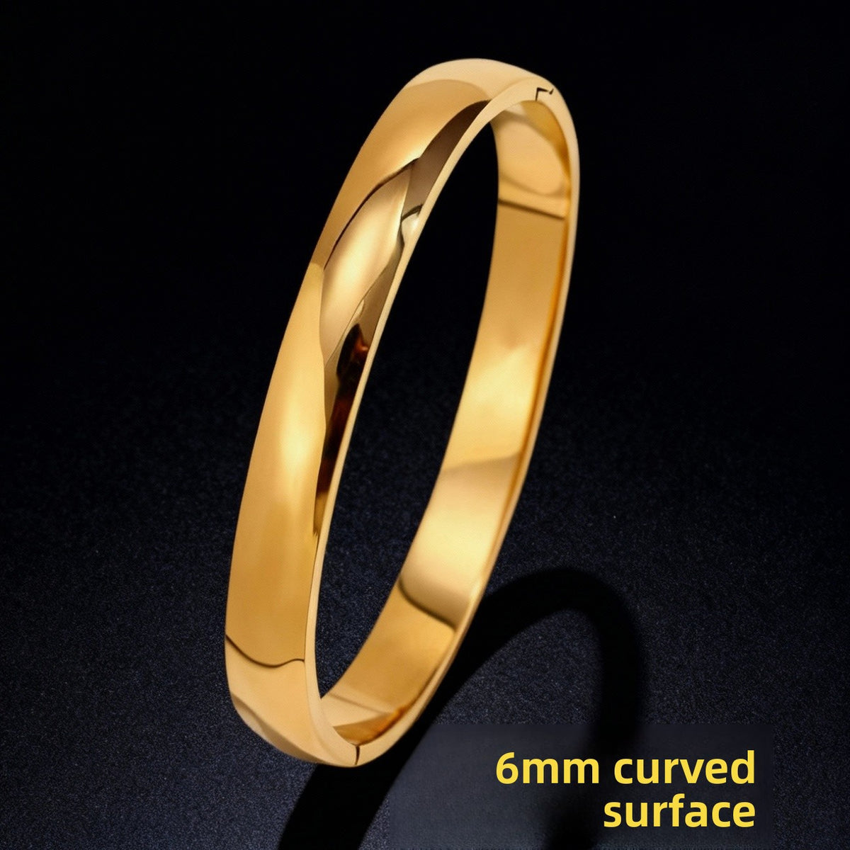 Roman Style Titanium Steel Bangle