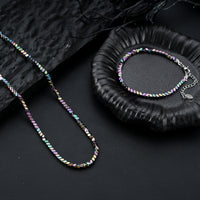 Square Ball Chain Necklace - Combo 2