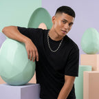 Solid Color Stainless Steel Chain