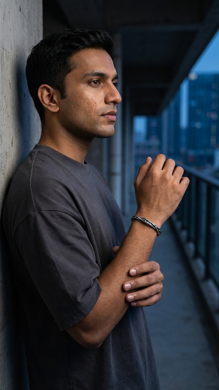 Retro Punk C Shape Alloy Plating Cuff