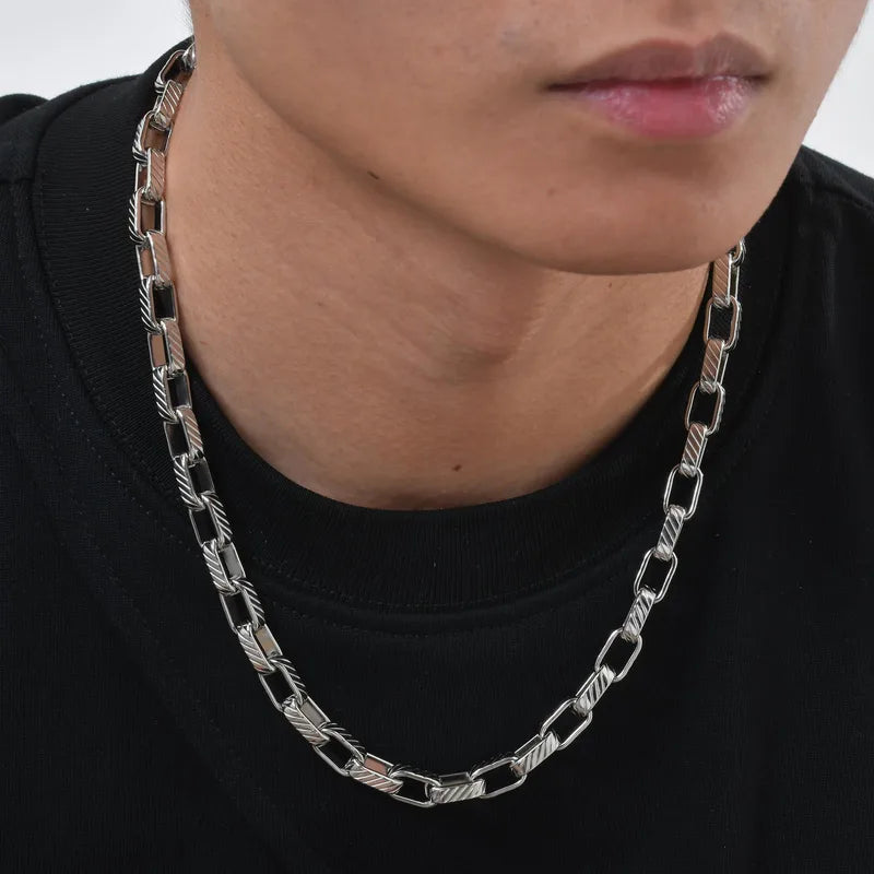 Solid Color Stainless Steel Chain