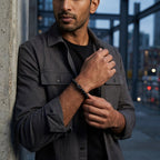 Men's Volcanic Rock Bracelet