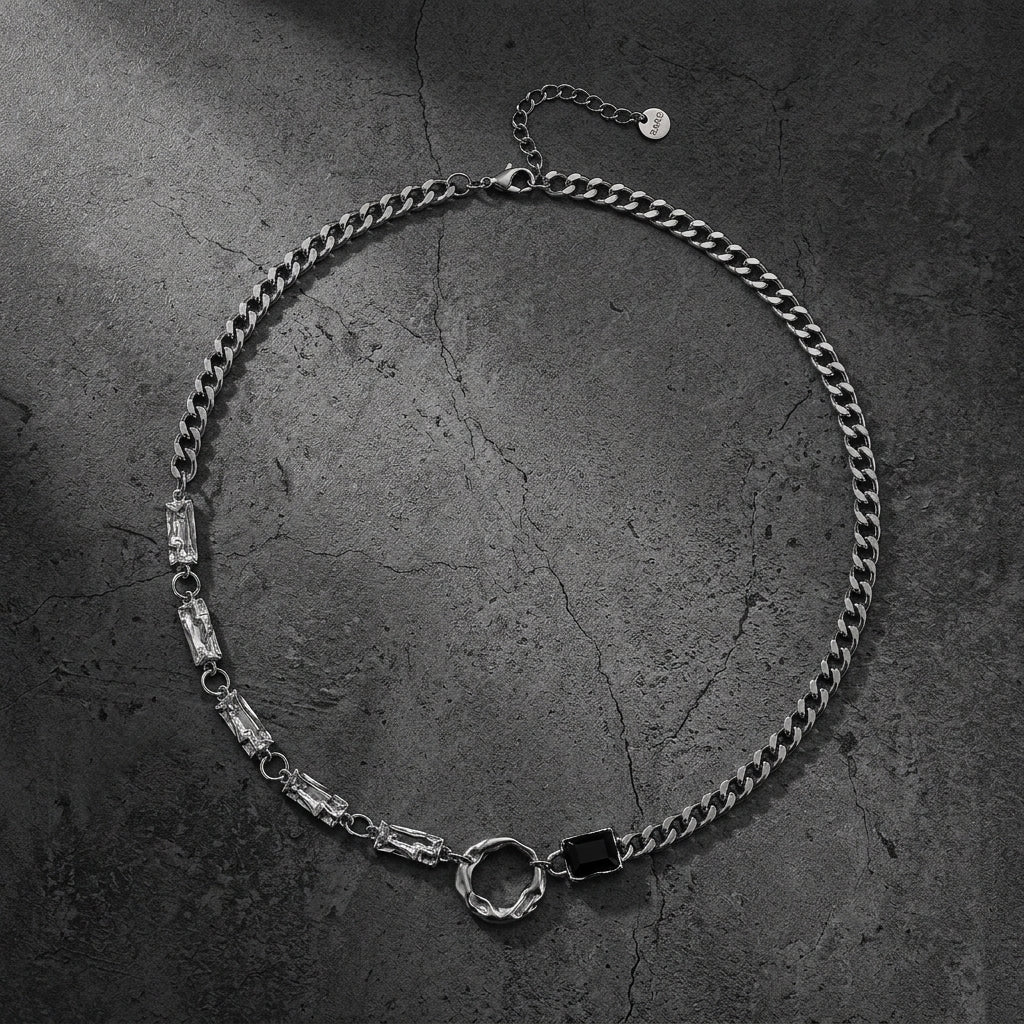 Titanium Steel Polishing Men's Pendant Necklace