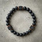 Men's Volcanic Rock Bracelet