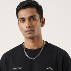 Geometric Titanium Steel Chain