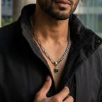 Ins Style Geometric Titanium Steel Plating Pendant Necklace