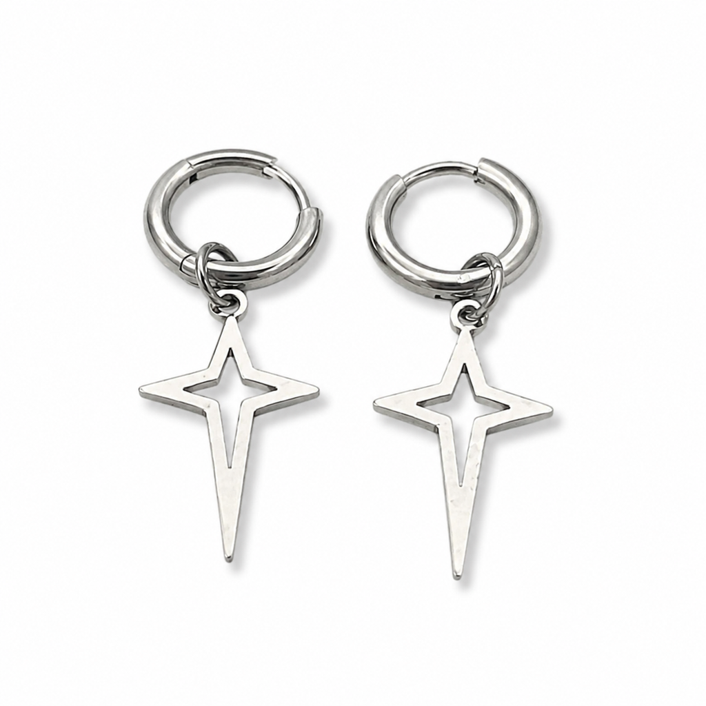 Sirius Star Pendant Earrings (Pair)