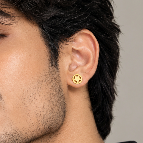 Geometric Stud Earrings (Pair)
