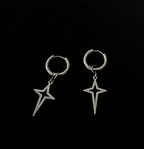 Sirius Star Pendant Earrings (Pair)