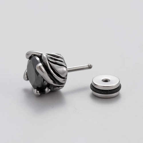 Zircon Cartilage Stud Earring (Single)