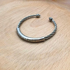 Antique Silver Bangle