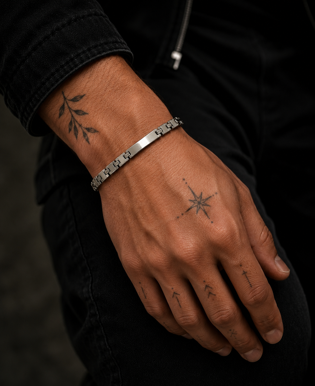 Elite Silver Tone Bracelet