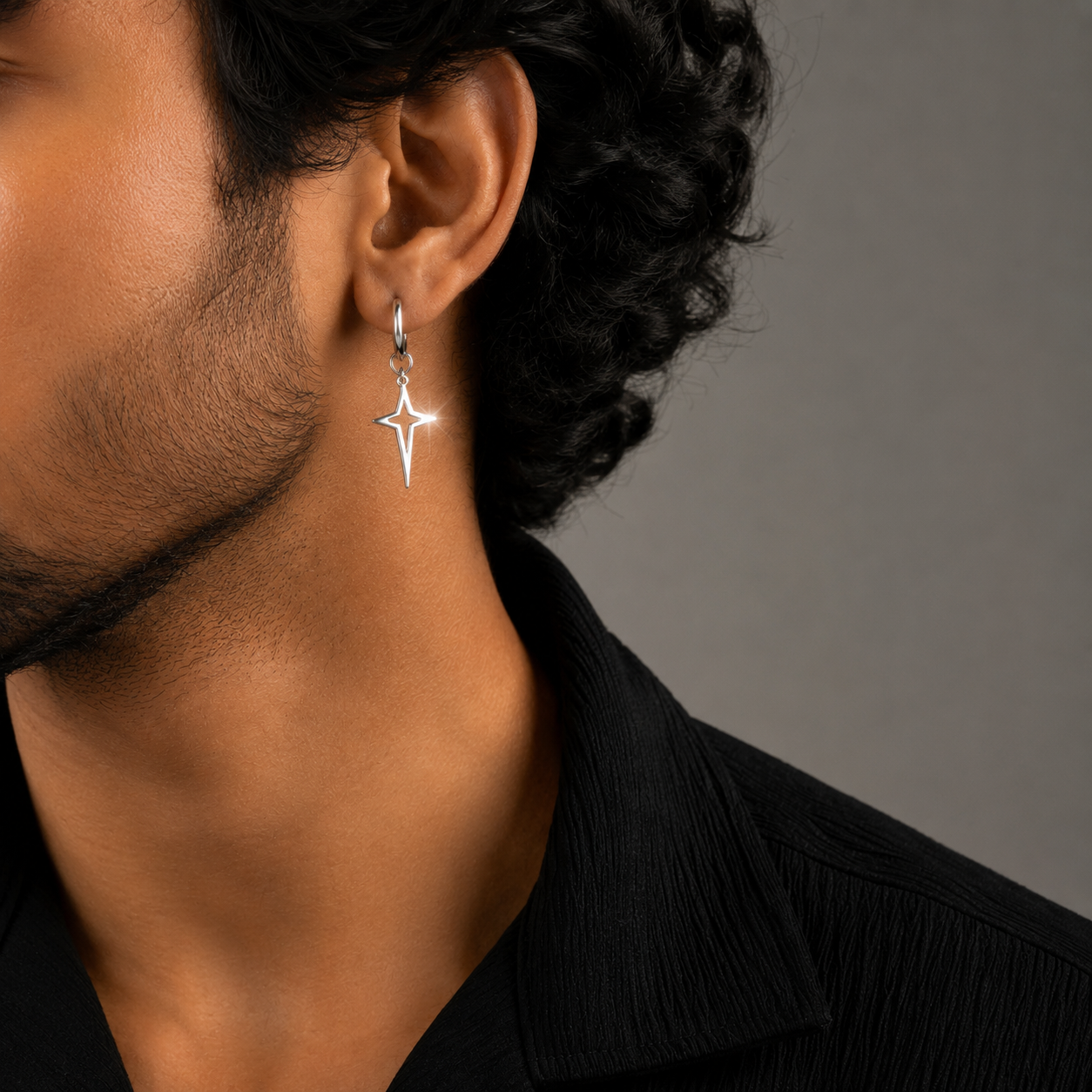 Sirius Star Pendant Earrings (Pair)