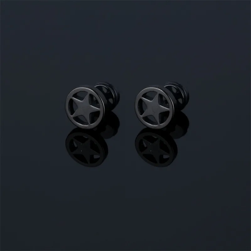 Geometric Stud Earrings (Pair)