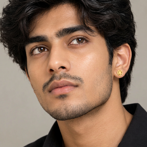 Geometric Stud Earrings (Pair)