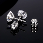 Facet Crystal Stud Set