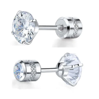 Facet Crystal Stud Set
